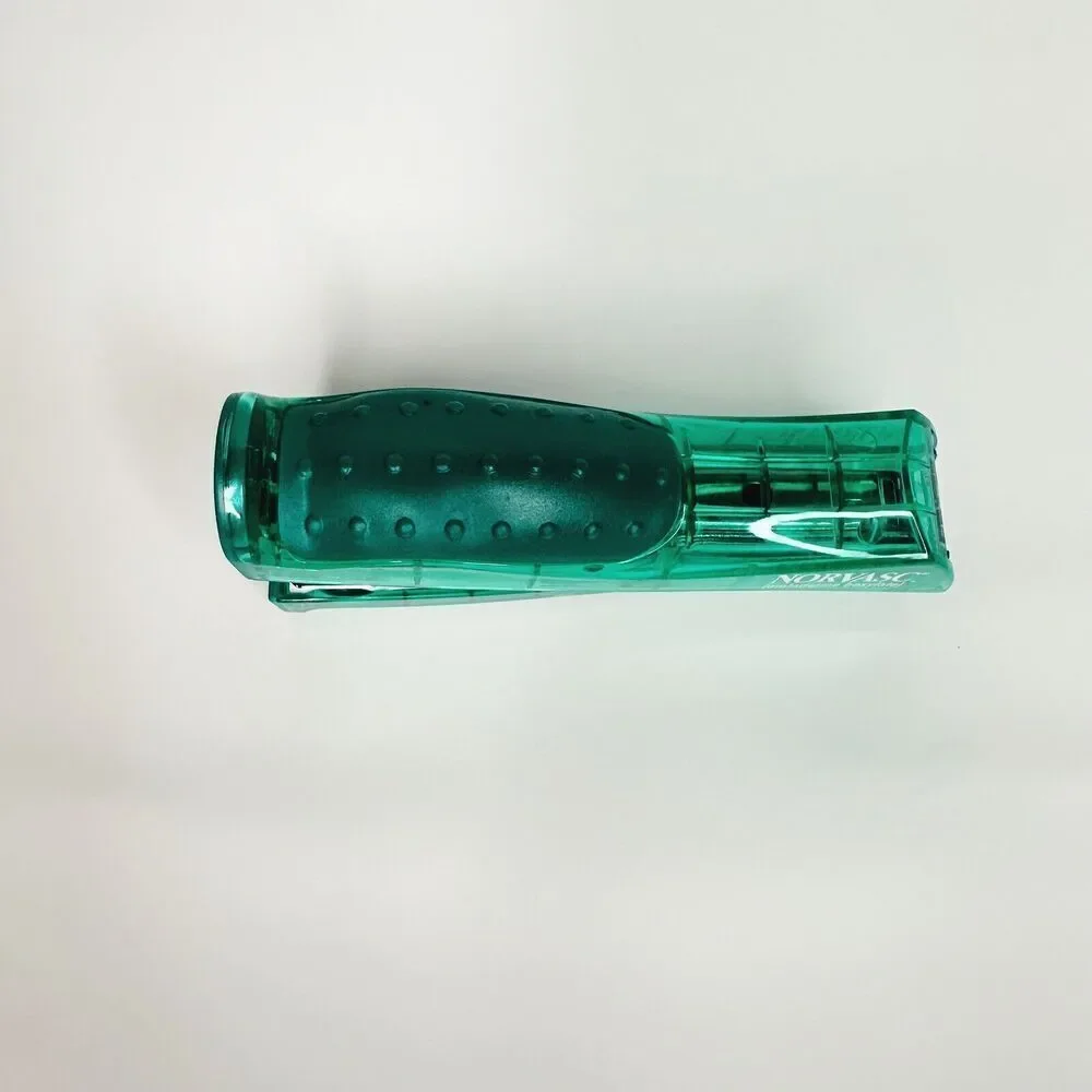 Teal Green See-Through Stand-Up Stapler Norvasc‎ Pharma Rep Advertising Pfizer